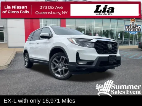 White 2023 Honda Passport EX-L for sale in Queensbury, NY