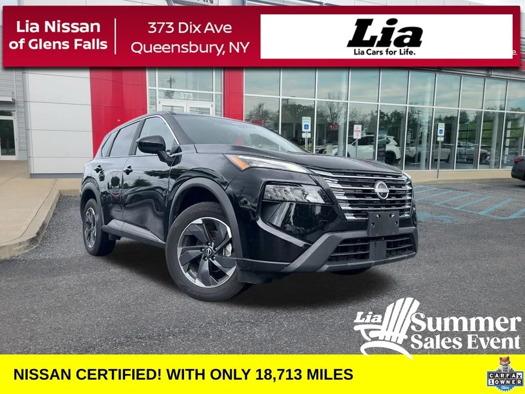 Black 2026 Nissan Rogue SV for sale in Queensbury, NY