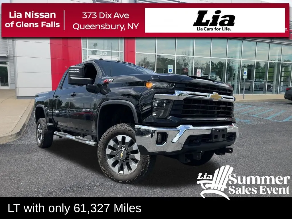 Black 2024 Chevrolet Silverado 3500HD LT for sale in Queensbury, NY