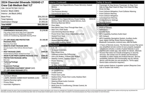 More photos of 2024 Chevrolet Silverado 3500 HD LT at Lia Nissan of Glens Falls, NY