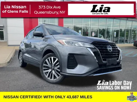 Gray 2023 Nissan Kicks SV for sale in Queensbury, NY