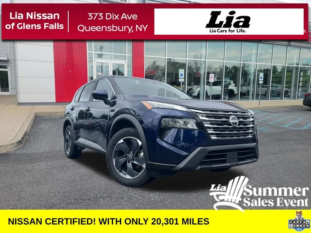 Blue 2026 Nissan Rogue SV for sale in Queensbury, NY