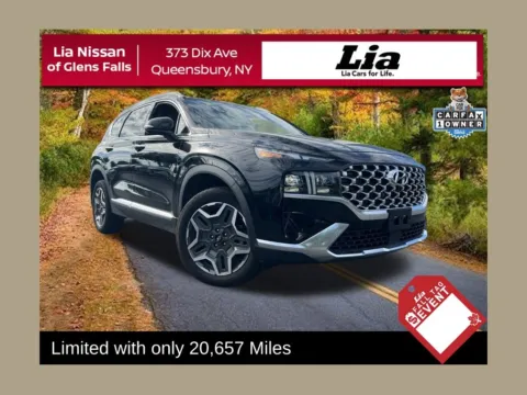 Black 2023 Hyundai Santa Fe Limited for sale in Queensbury, NY