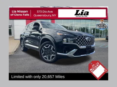 Black 2023 Hyundai Santa Fe Limited for sale in Queensbury, NY