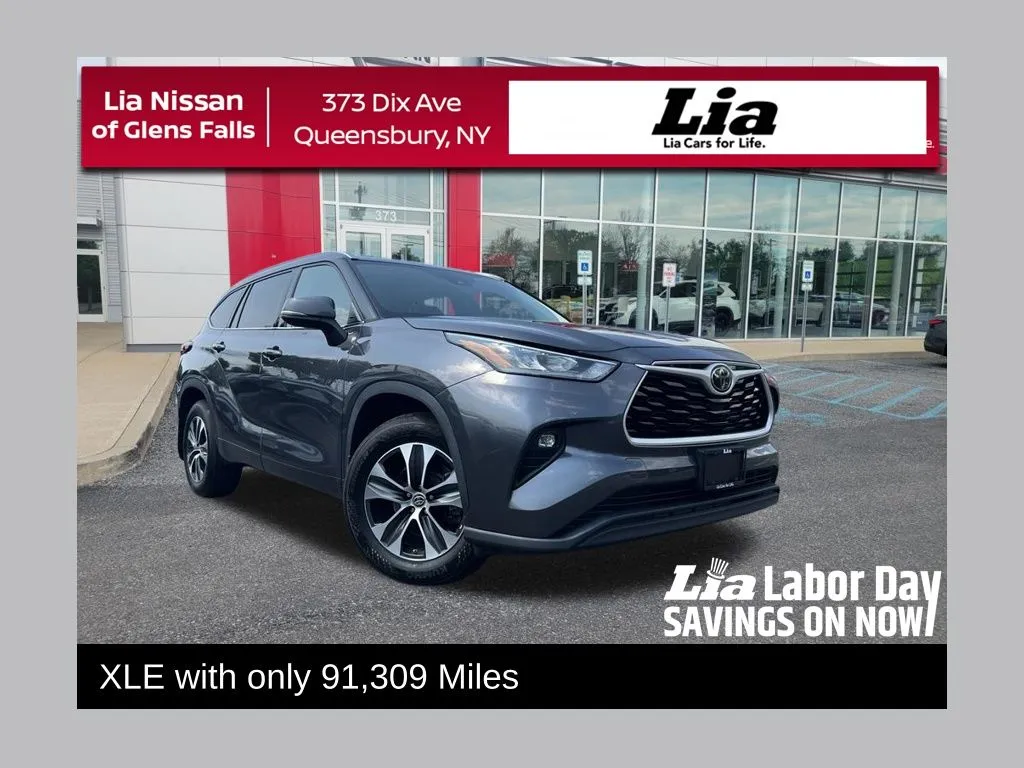 Gray 2020 Toyota Highlander XLE for sale in Queensbury, NY