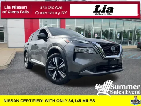 Gray 2023 Nissan Rogue SL for sale in Queensbury, NY