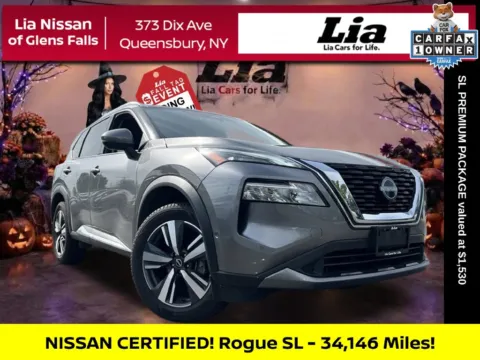 Gray 2023 Nissan Rogue SL for sale in Queensbury, NY