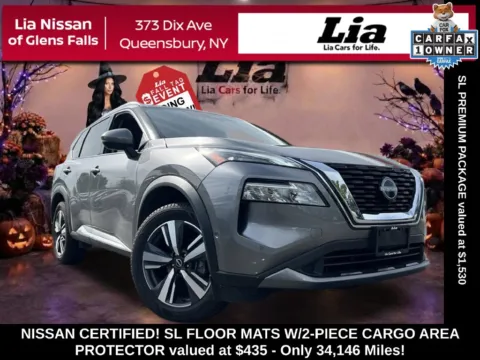 Gray 2023 Nissan Rogue SL for sale in Queensbury, NY