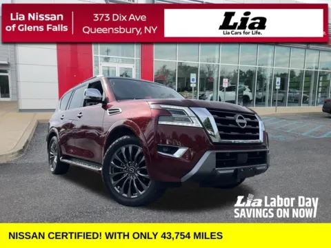 Red 2023 Nissan Armada Platinum for sale in Queensbury, NY