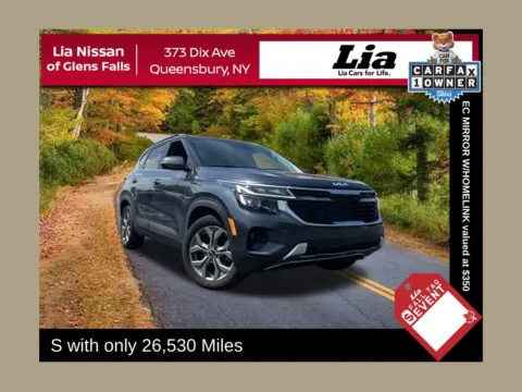 Gray 2024 Kia Seltos S for sale in Queensbury, NY