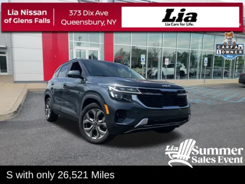 Gray 2024 Kia Seltos S for sale in Queensbury, NY