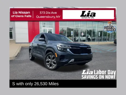 Gray 2024 Kia Seltos S for sale in Queensbury, NY