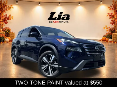 Photos of 2025 Nissan Rogue SL for sale in Queensbury, NY at Lia Nissan of Glens Falls