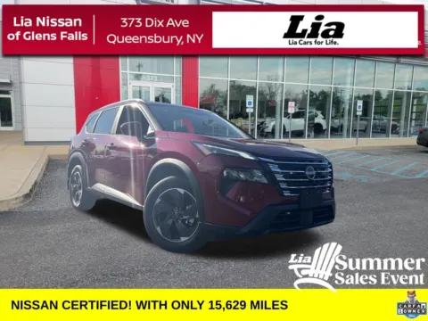 Red 2025 Nissan Rogue SV for sale in Queensbury, NY