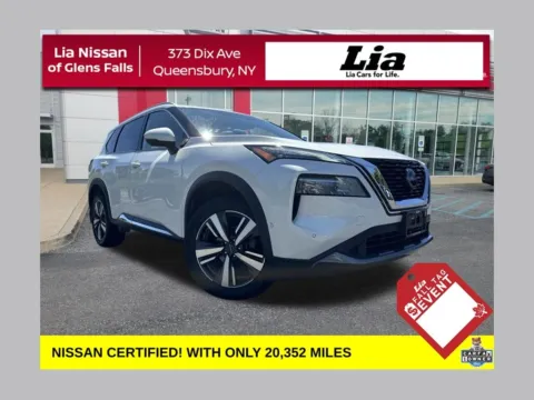 White 2023 Nissan Rogue SL for sale in Queensbury, NY