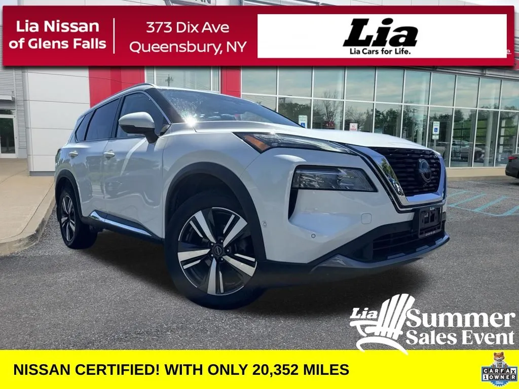 White 2023 Nissan Rogue SL for sale in Queensbury, NY