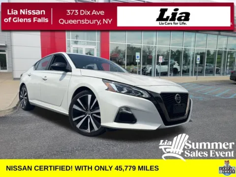 White 2022 Nissan Altima 2.5 SR for sale in Queensbury, NY