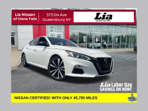 White 2022 Nissan Altima 2.5 SR for sale in Queensbury, NY