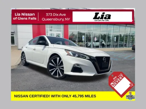 White 2022 Nissan Altima 2.5 SR for sale in Queensbury, NY
