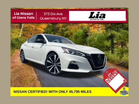 White 2022 Nissan Altima 2.5 SR for sale in Queensbury, NY