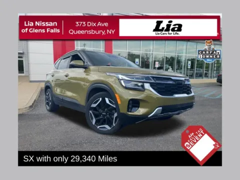 Green 2024 Kia Seltos SX for sale in Queensbury, NY