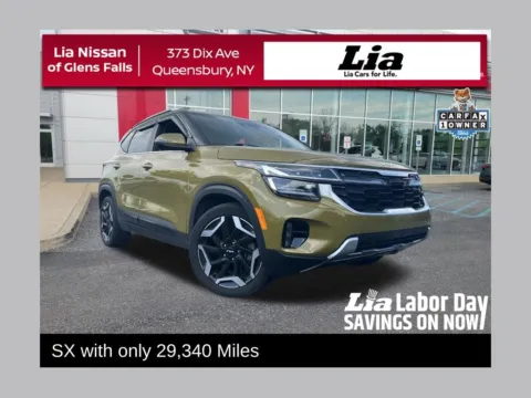 Green 2024 Kia Seltos SX for sale in Queensbury, NY