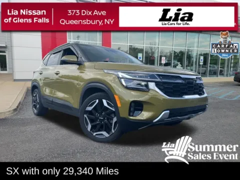 Green 2024 Kia Seltos SX for sale in Queensbury, NY