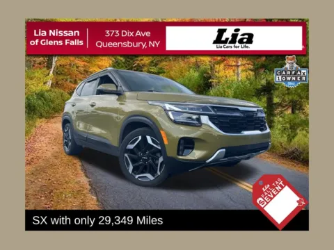 Green 2024 Kia Seltos SX for sale in Queensbury, NY