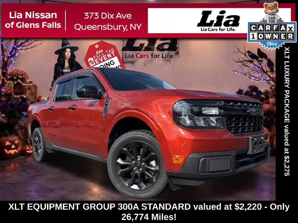 Red 2024 Ford Maverick XLT for sale in Queensbury, NY