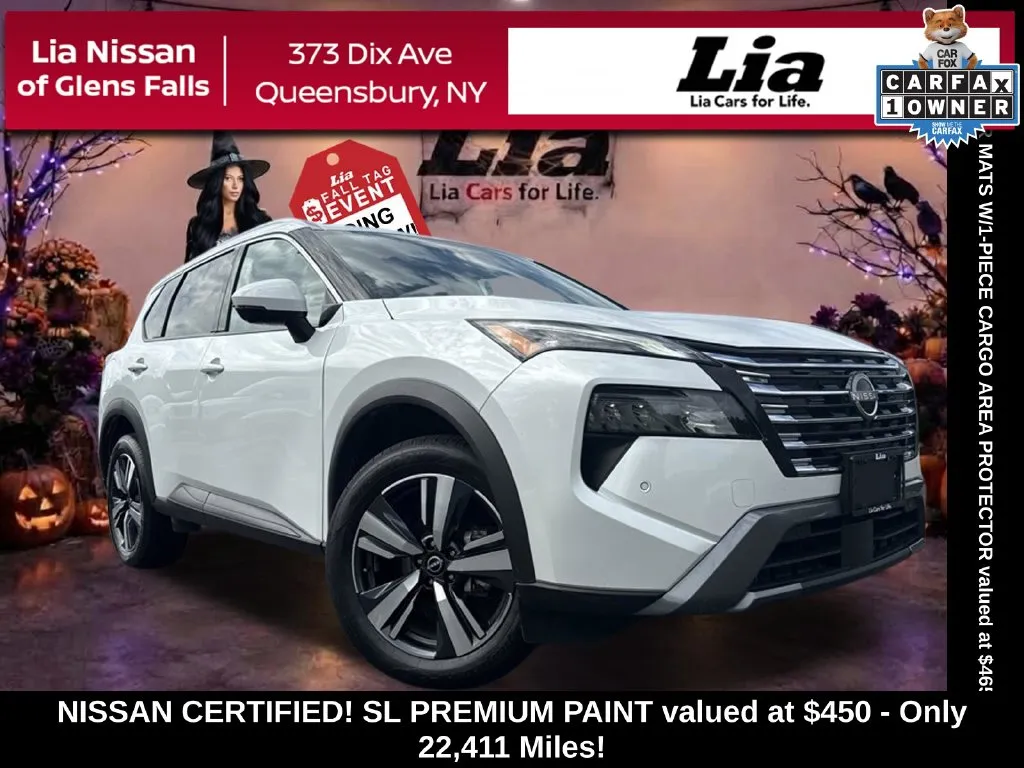 White 2026 Nissan Rogue SL for sale in Queensbury, NY