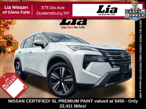 White 2026 Nissan Rogue SL for sale in Queensbury, NY