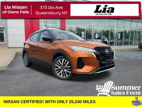 Orange 2024 Nissan Kicks SV for sale in Queensbury, NY