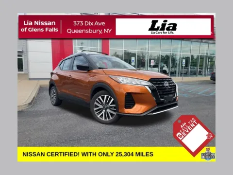 Orange 2024 Nissan Kicks SV for sale in Queensbury, NY