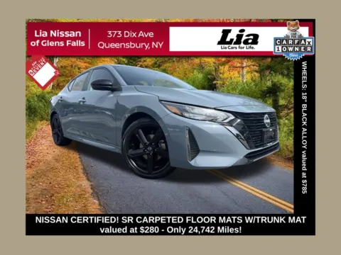 Gray 2024 Nissan Sentra SR for sale in Queensbury, NY