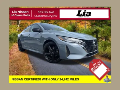 Gray 2024 Nissan Sentra SR for sale in Queensbury, NY