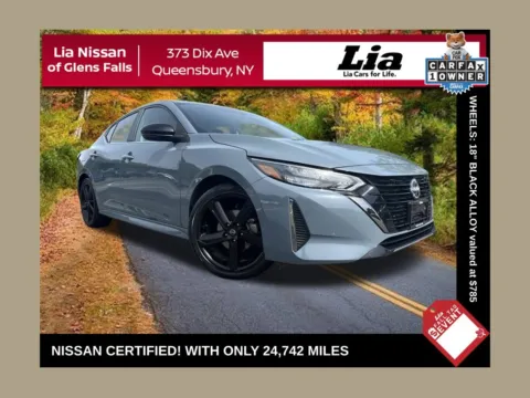 Gray 2024 Nissan Sentra SR for sale in Queensbury, NY