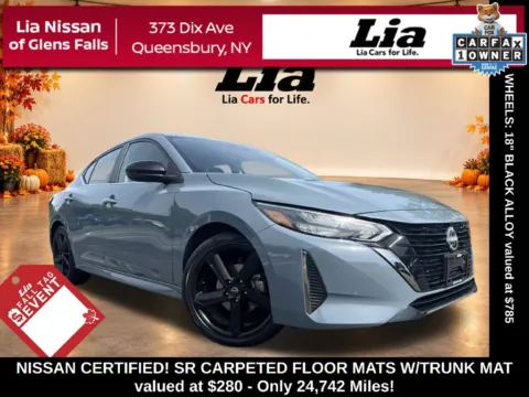 Gray 2024 Nissan Sentra SR for sale in Queensbury, NY