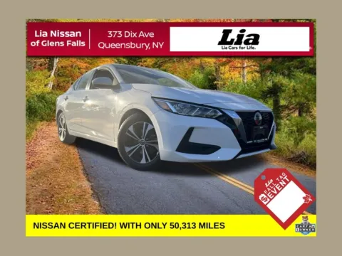 White 2023 Nissan Sentra SV for sale in Queensbury, NY