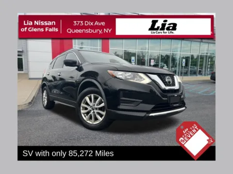 Black 2018 Nissan Rogue SV for sale in Queensbury, NY