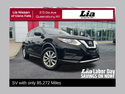 Black 2018 Nissan Rogue SV for sale in Queensbury, NY