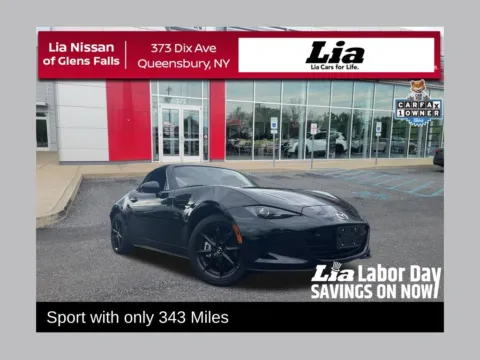 Black 2024 Mazda MX-5 Miata Sport for sale in Queensbury, NY