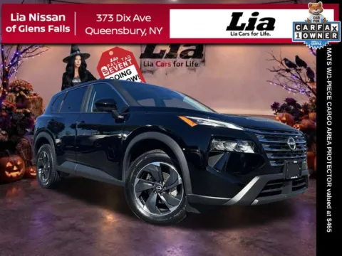 Black 2026 Nissan Rogue SV for sale in Queensbury, NY