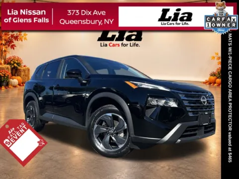 Black 2026 Nissan Rogue SV for sale in Queensbury, NY