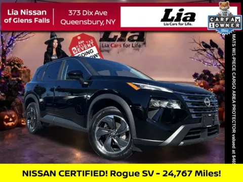 Black 2026 Nissan Rogue SV for sale in Queensbury, NY