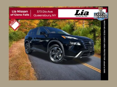 Black 2026 Nissan Rogue SV for sale in Queensbury, NY