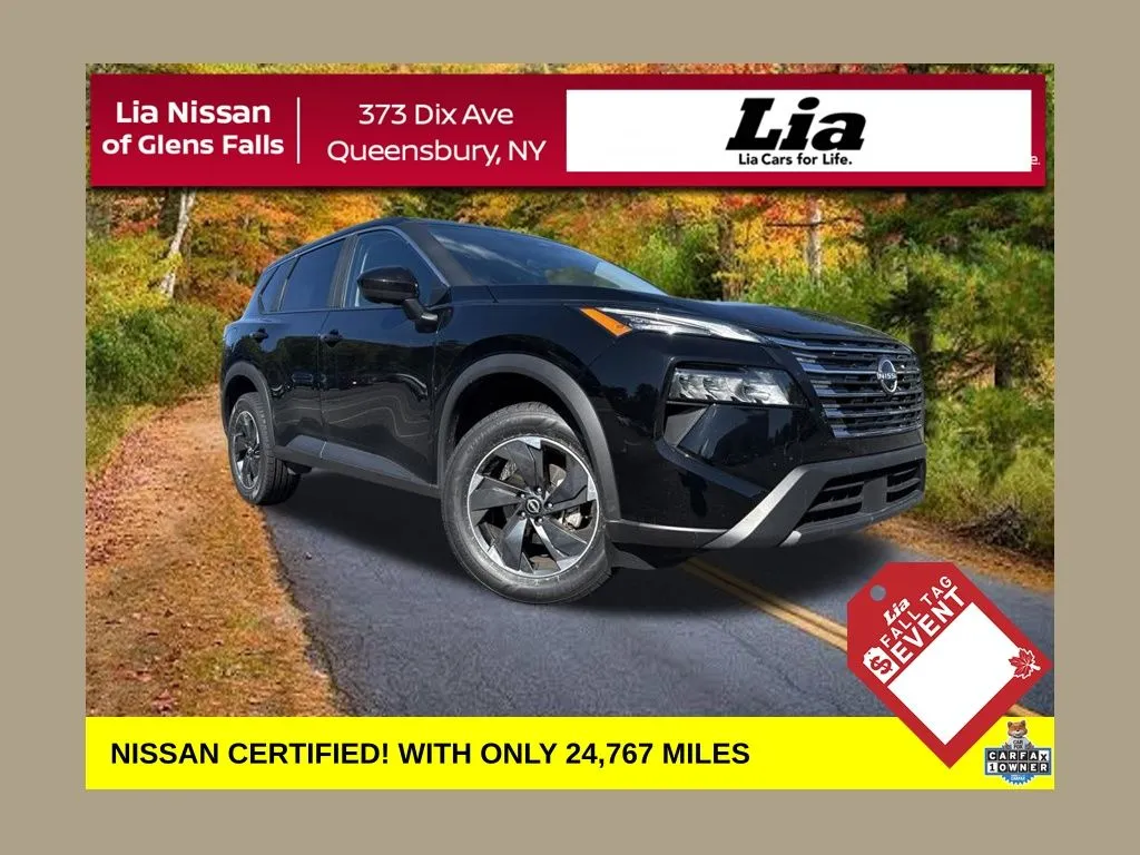 Black 2026 Nissan Rogue SV for sale in Queensbury, NY