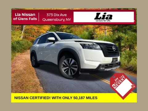 White 2023 Nissan Pathfinder SL for sale in Queensbury, NY