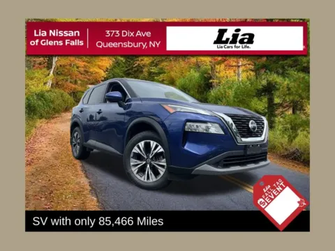 Blue 2021 Nissan Rogue SV for sale in Queensbury, NY