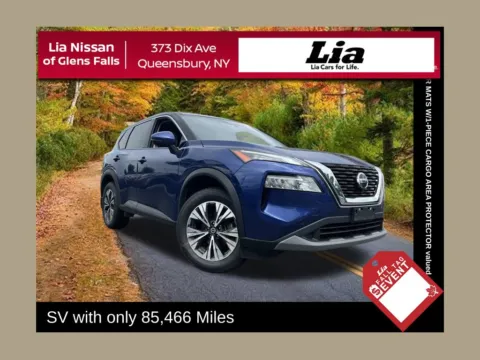 Blue 2021 Nissan Rogue SV for sale in Queensbury, NY
