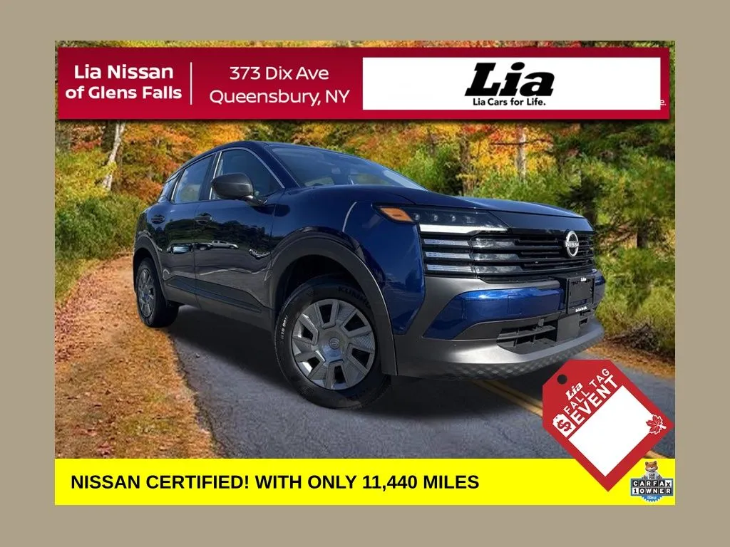 Blue 2025 Nissan Kicks S for sale in Queensbury, NY